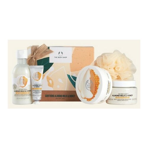 The Body Shop poklon paket Soothing Almond Milk & Honey Big Gift Box AYR21 Slike