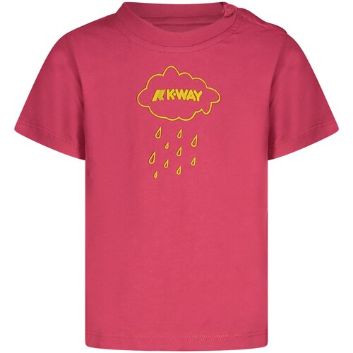 K-Way SHORT SLEEVE T-SHIRT GIRL PINK Slike