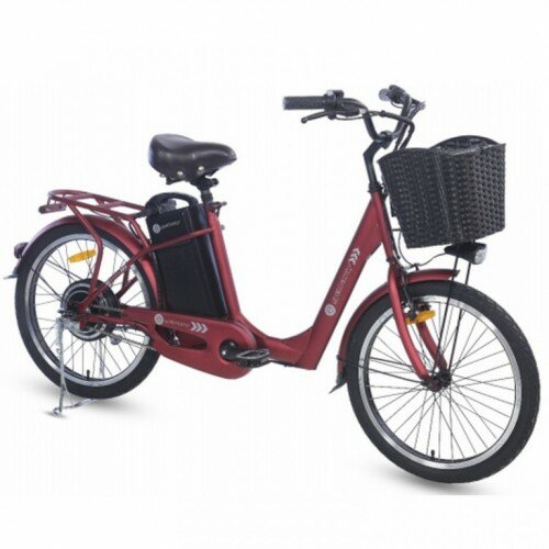 električni bicikl dakota crvena 22 in Slike