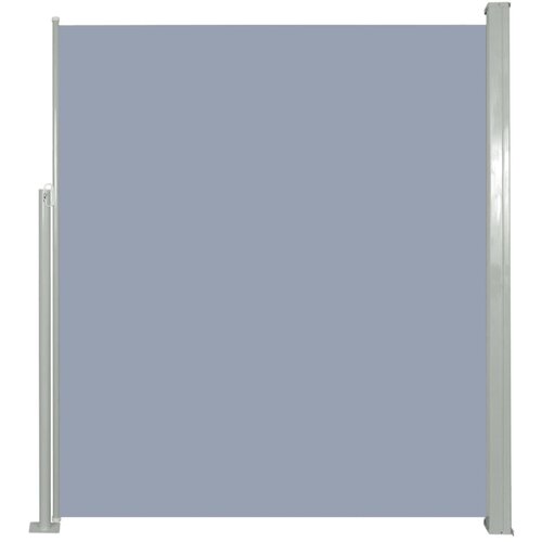 Maison Chic Zložljiva stranska tenda - Senčniki za teraso 160x300 cm siva, (22039512) Slike