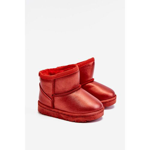 Kesi Warmed Children's Snow Boots Red Scooby Cene