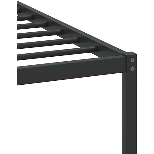 VidaXL Okvir kreveta bez madraca smeđa boja hrasta 75x190 cm drveni Slike