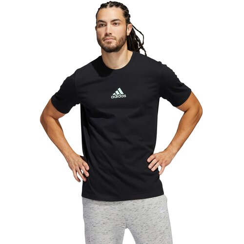 Adidas Majice s kratkimi rokavi M Ill Icon Črna Cene