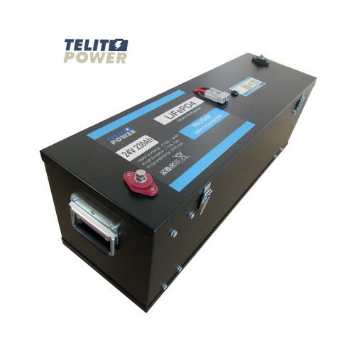 Telit Power 24V 230Ah TPB-LFP24230 LiFePO4 akumulator sa Blue Tooth konekcijom za makazaste podizne platforme ( P-2789 ) Cene