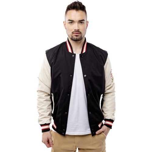 Glano Men's Baseball Jacket - Black Cijene