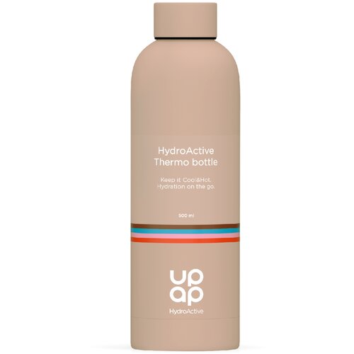 UPAP metalna termo boca Hydractive, 500ml, Puder roze Slike