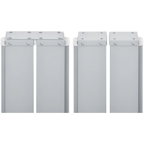  Uvlačiva bočna tenda 100 x 1000 cm crvena Slike