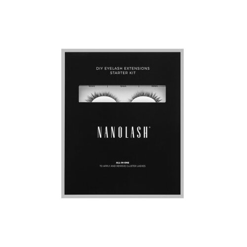 Nanolash DIY Eyelash Extensions Starter Kit nastavite za podaljševanje trepalnic doma Fantasy Cene