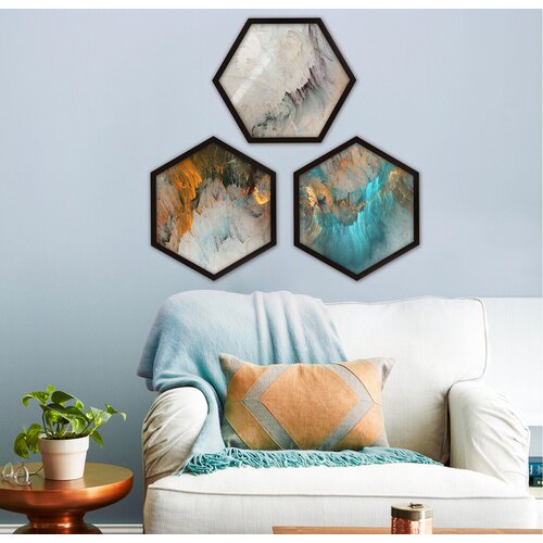 Wallity uramljena slika 6GEN36823, 35x35 cm, 3 dela Cene