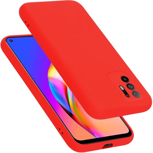 Cadorabo Primer združljiv z OPPO v tekoči rdeči barvi - za&scaron;čitni pokrov iz fleksibilnega silikona TPU, (20694525) Cene