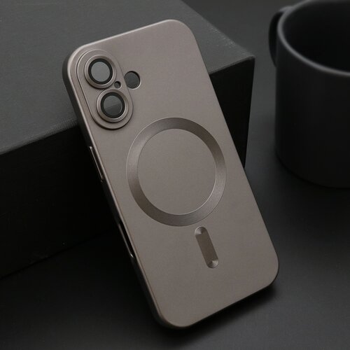  Maska za mobilni telefon iPhone 16 ELEGANT, Magsafe, Siva Cene