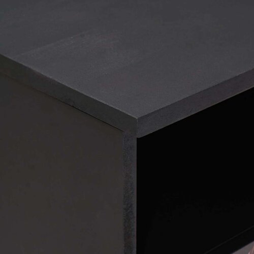 VidaXL Noćni ormarić 2 pcs Smeđa 40 x 33 x 46 cm Čvrsto drvo manga Slike