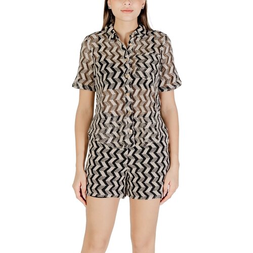 Vila Srajce &amp;amp; Bluze Vilupina O-Neck 2/4 14105667 Črna Slike