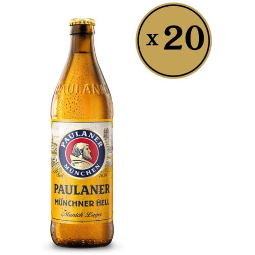 Paulaner Pivo Munchner Hell, 0.5l, 20 komada Cene