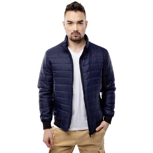 Glano Man Quilted Jacket - navy Cijene