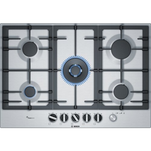  Series 6, Gas hob, 75 cm, Stainless steel, PCQ7A5M90 Cene