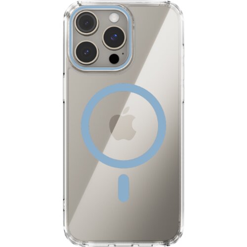 Chameleon Gumiran magnetni ovitek (TPU Magnetic) za Apple iPhone 15 Pro, temno moder Cene