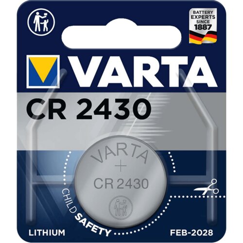 Varta Baterija litijska, CR2430, 3 V, dugmasta, blister 1 kom Cijene