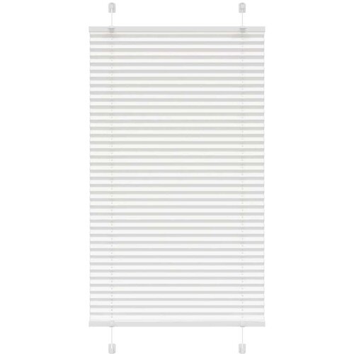 vidaXL Plisirana roleta bijela 70x150 cm širina tkanine 69,4 cm Cene