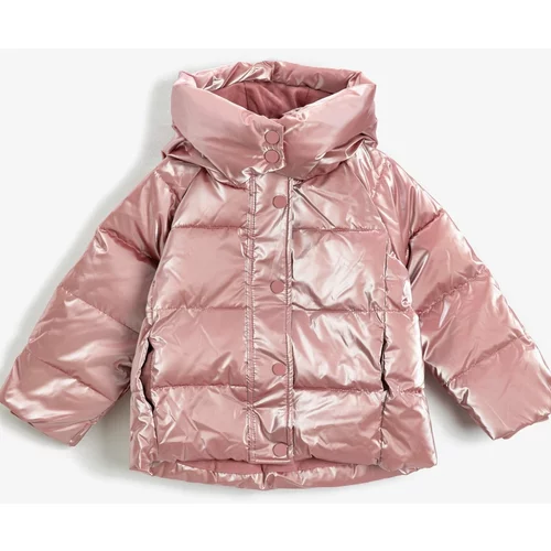 Koton Winter Jacket - Pink - Puffer
