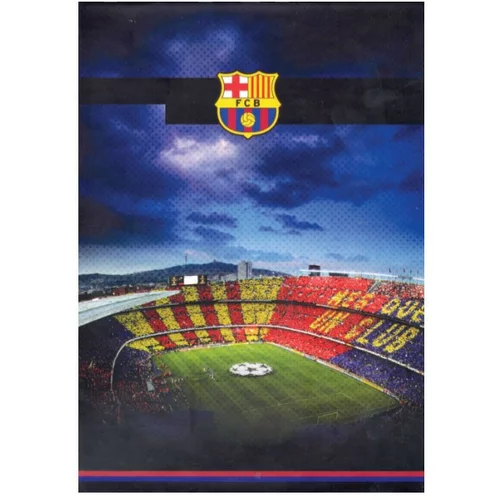  Zvezek s špiralo A5 črtr, trde platnice, FC Barcelona