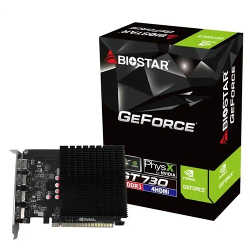 Biostar Graficka karta GT730 4GB GDDR3 64 bit 4xHDMI Cene