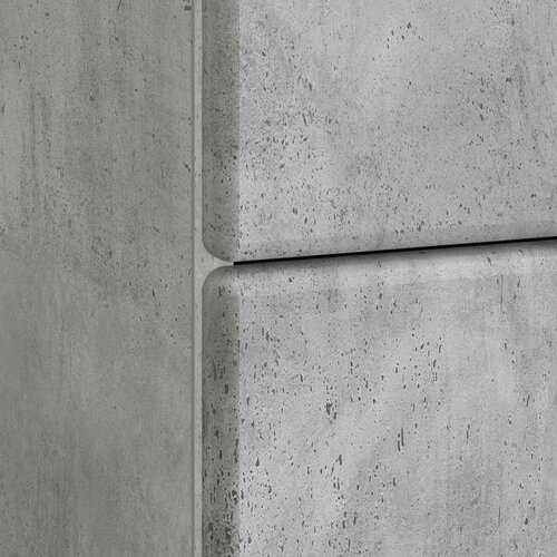  Noćni ormar Betonska siva 43 x 41 x 66,5 cm Konstruirano drvo Slike