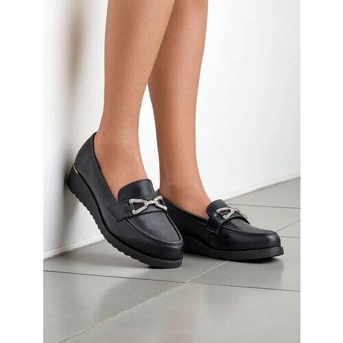 Resti Women's moccasins on a low wedge Leffo Cene