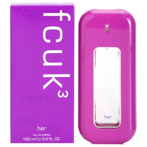 Fcuk 3 Her parfemska voda za žene 100 ml Slike