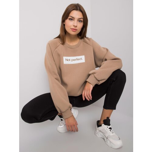Ex moda Sweatshirt-EM-BL-652.13P-dark beige Slike