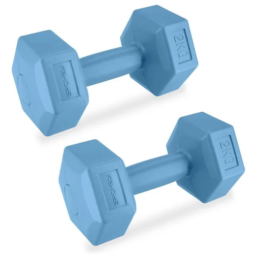 Spokey MONSTER Hexagonal dumbbell set, 2 kg