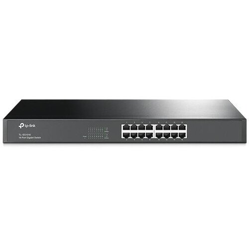 Tp-link TL-SG1016 network switch Unmanaged Gigabit Ethernet (10 /100 /1000) 1U Black Cijene