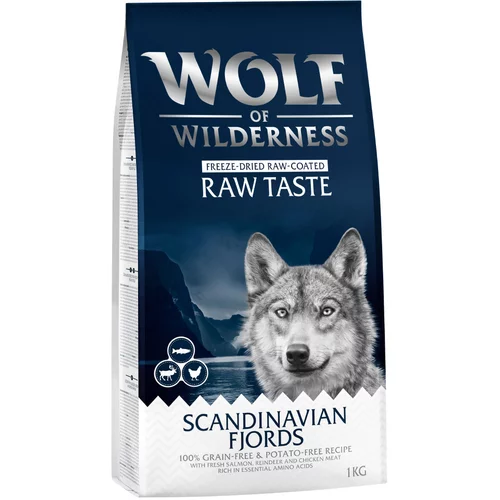 Wolf of Wilderness 2 x 1 kg suha hrana po posebni ceni! - The Taste of Scandinavia