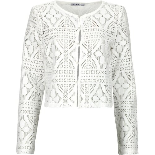 Pieces PCBONNIE LS CARDIGAN Bijela Cijene