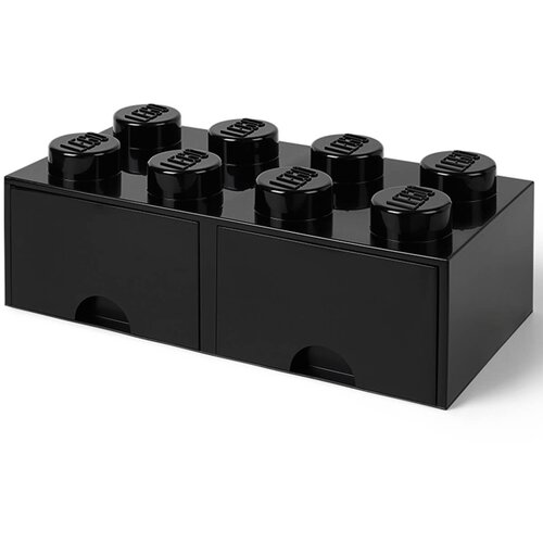 Lego crna kutija za pohranu s dvije ladice Cijene