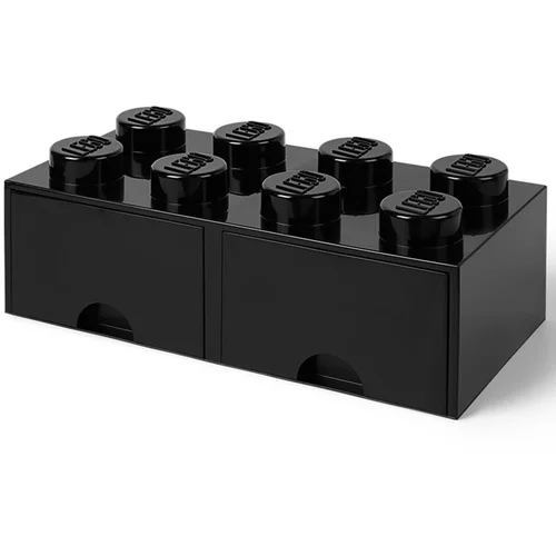 Lego Crna kutija za pohranu s dvije ladice