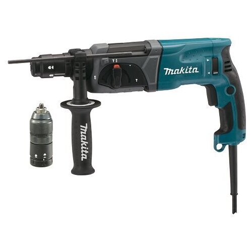 Makita elektronska čekić HR2470T, 780W/2,4J/SDS–PLUS/0-1100 obr. bušilica Slike