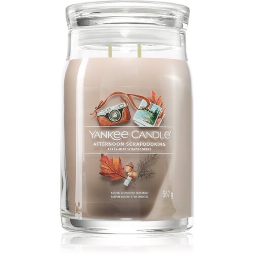 Yankee Candle Afternoon Scrapbooking dišeča sveča 567 g Cene