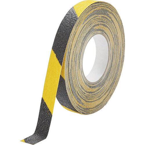 Durable Protizdrsni trak DURALINE® GRIP+, širina 25 mm, rumene/črne barve Cene