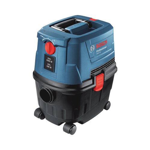 Bosch GAS 15 usisivač za suvo i mokro usisavanje 1.100W, 15L rezervoar. 06019E5000 Slike