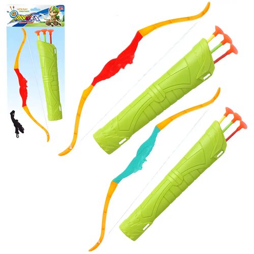 Magic Toys Lokostrelec: Nov komplet v dveh različicah s 3 pu&scaron;čicami dolžine 55 cm Cene