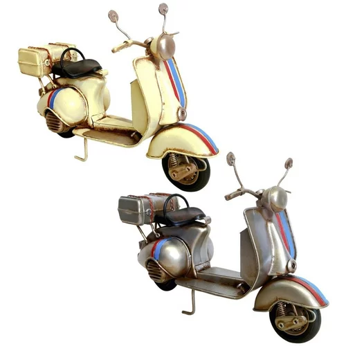 Signes Grimalt Kipci in figurice Vintage Scooter Motorcycle 2 Enot Bela
