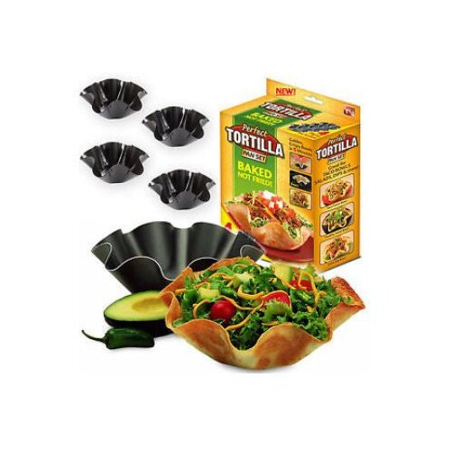  Tortilla Set, četverodijelni set za izradu tortilla, pogledajte video Slike