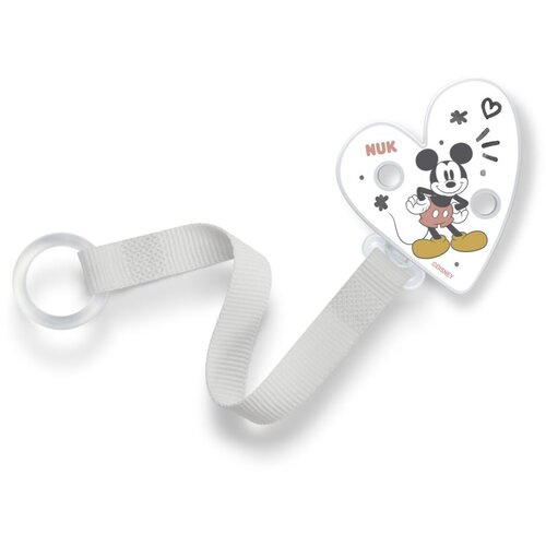 Nuk Mickey Mouse trak za dudo 1 kos Slike