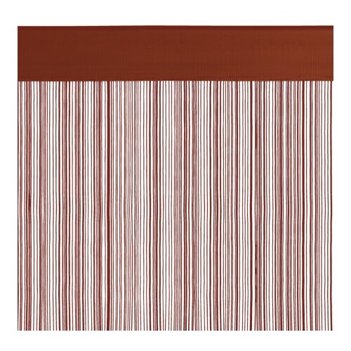 Končana zavesa nisser 1x90x245 terakota ( 5046655 ) Slike