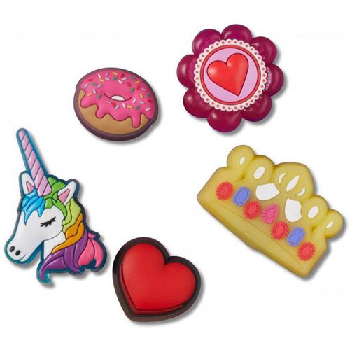 Crocs Ukras za papuče LIGHTSUPPINKGIRLYGIRL, 5 komada Cene