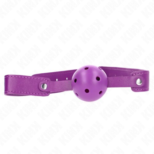 Kink prozračna gag lopta ljubičasta Slike