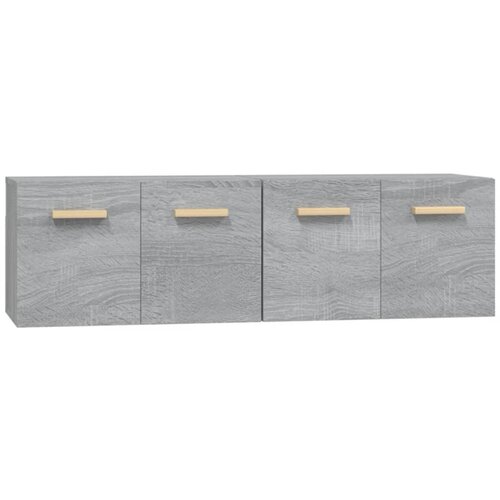 vidaXL Stenska omarica 2 kosa siva sonoma 60x36,5x35 cm inženirski les, (20716665) Cene