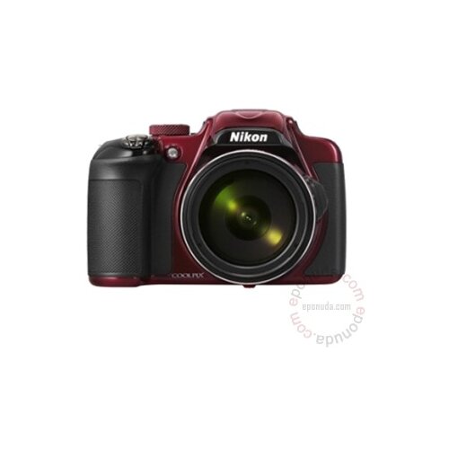 Nikon Coolpix P600 Red digitalni fotoaparat Slike