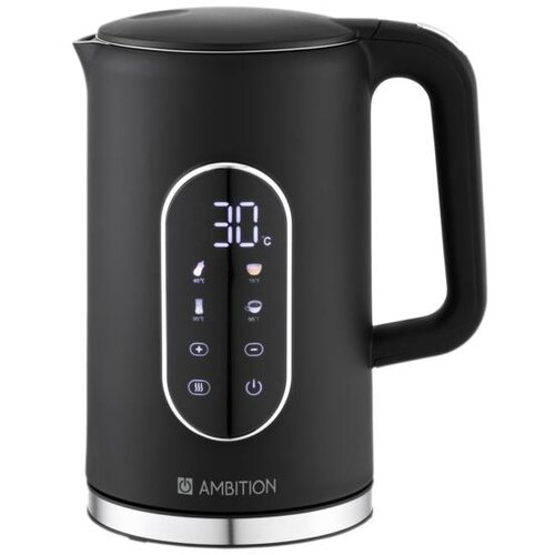AMBITION Magnat digitalni električni grelnik vode 1,7 l črne in srebrne barve, (5000263539) Cene